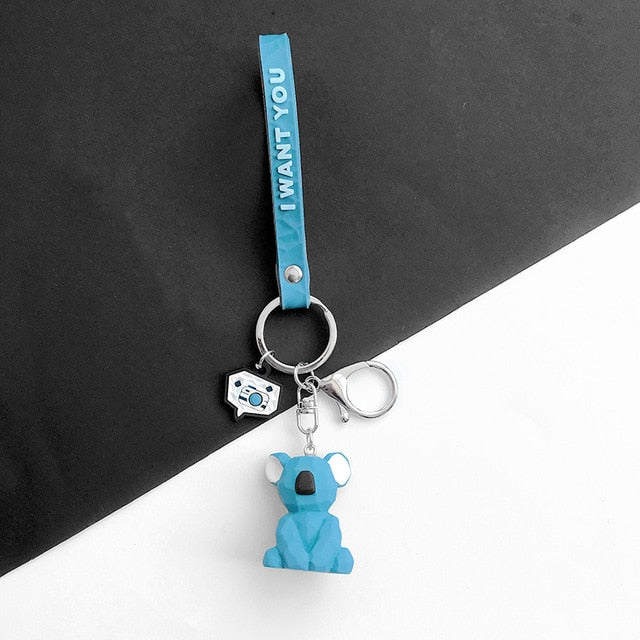 Cute Animal Key Ring