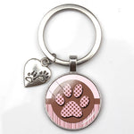 Animal Paw Key Ring