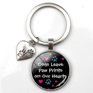 Animal Paw Key Ring