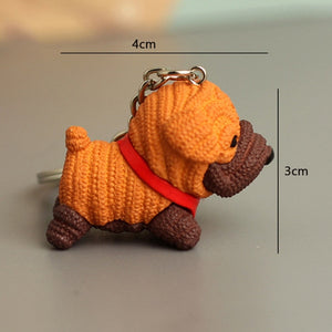 Cute Dog Key Ring