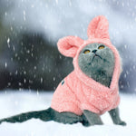 Warm Winter Hoodie For Cats