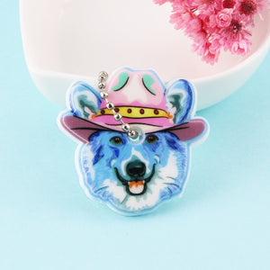 Cute Animal Silicon Key ring