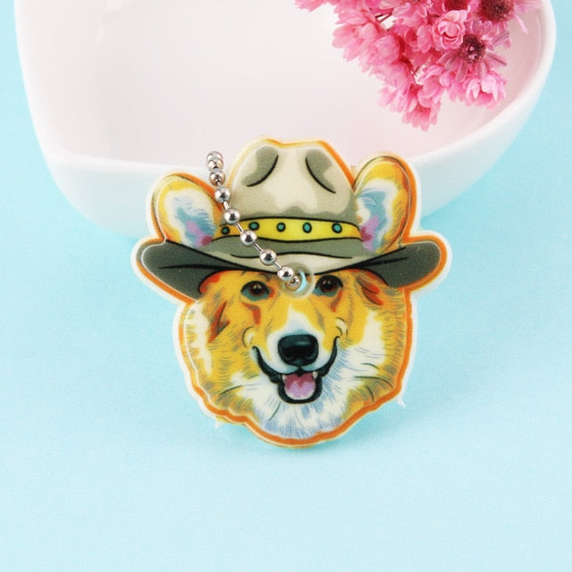 Cute Animal Silicon Key ring