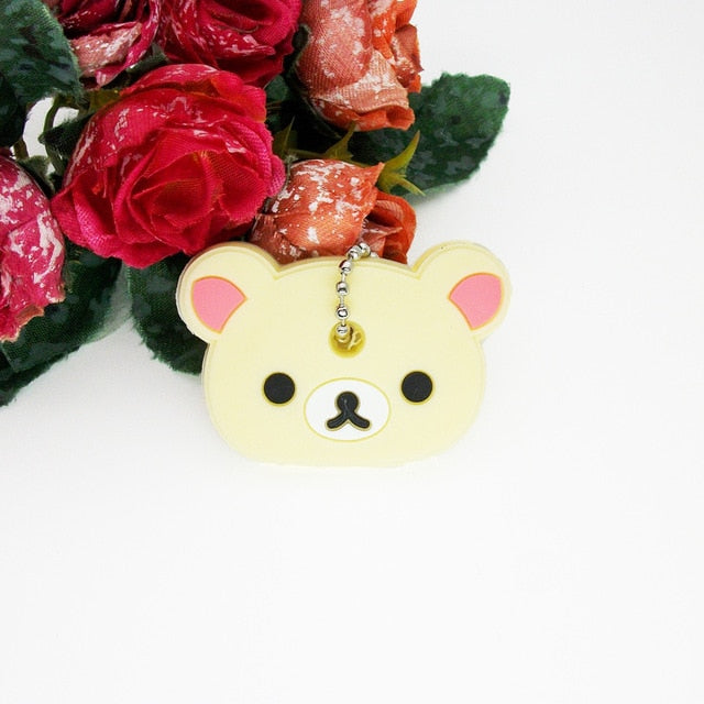 Cute Animal Silicon Key ring